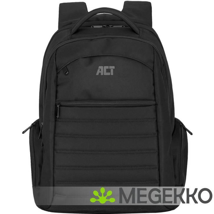 ACT Urban laptop rugzak 17,3 inch , zwart, Computers en Software, Laptoptassen, Nieuw, Verzenden