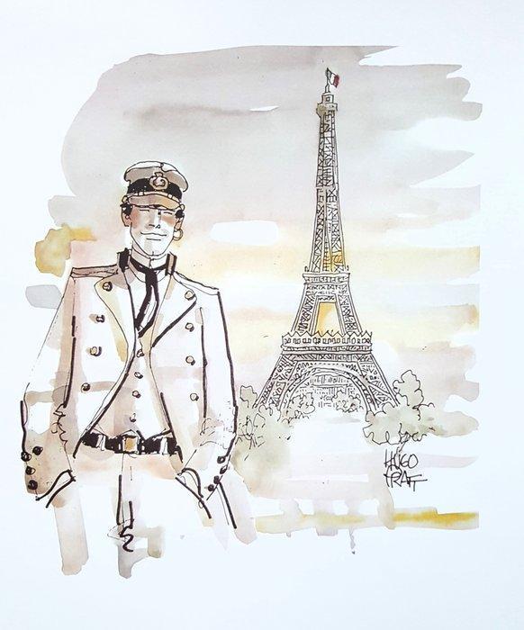 Pratt, Hugo - 1 Offset Print - Corto Maltese - Corto in, Boeken, Stripverhalen