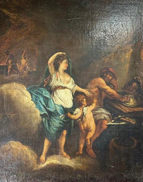 Ecole européenne du XVIIe siècle - Vénus dans la forge de, Antiquités & Art, Art | Peinture | Classique