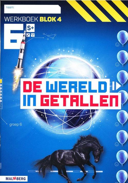 De wereld in Getallen versie 5 Werkboek Blok 4 groep 6 S plu, Livres, Livres scolaires, Envoi