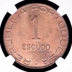 Portugees Mozambique. Republic. 1 Escudo 1945 - NGC - MS 64