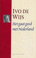 Het gaat goed met Nederland / Pluche 9789038884134, Verzenden, Gelezen, Ivo de Wijs