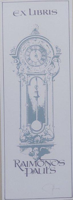 300 exlibris, Hannu Paalasmaa - Ex libris, Antiek en Kunst, Antiek | Boeken en Manuscripten