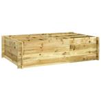 vidaXL Plantenbak verhoogd 150x100x40 cm geïmpregneerd hout, Nieuw, Verzenden