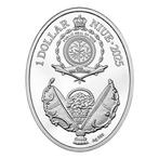Niue. 1 Dollar 2025 $1 NZD Niue Happy Easter Egg Proof