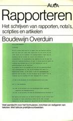 Rapporteren / Aula-paperback / 133 9789027427434 B. Overduin, Boeken, Verzenden, Gelezen, B. Overduin
