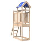 vidaXL Speeltoren Bruin 52,5 x 110,5 x 215 cm Massief, Kinderen en Baby's, Speelgoed | Buiten | Speeltoestellen, Verzenden, Nieuw