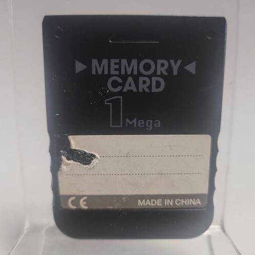 Zwarte 1 Mega Memorycard Playstation 1, Consoles de jeu & Jeux vidéo, Consoles de jeu | Sony Consoles | Accessoires, Enlèvement ou Envoi