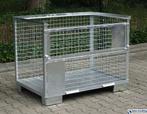 Gitterboxen Gaascontainer Gitterbox Gaaskrat GB008 verzinkt, Doe-het-zelf en Bouw, Kratten en Dozen, Nieuw