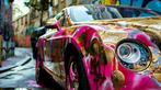 Dine Chanima (XX-XXI) - (XXL) Giant Pop Art Golden Wheels