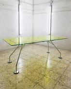 Tecno - Norman Foster - Table - Nomos - Verre laminé jaune,, Antiek en Kunst