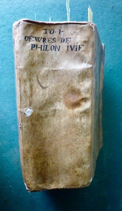 Philon dAlexandrie / Fédéric Morel - Les Œuvres de Philon, Antiek en Kunst, Antiek | Boeken en Manuscripten