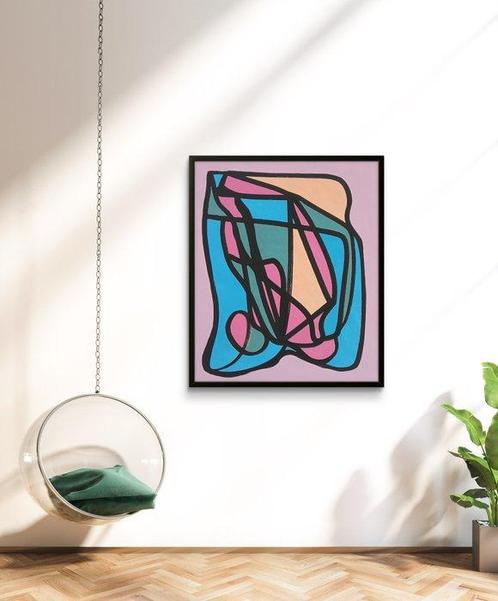Sergio Romero - Cubismo Áureo 30, Antiek en Kunst, Kunst | Schilderijen | Modern