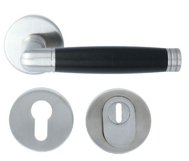 SKG3 Veiligheid Achterdeur Set Rond 212 RVS, Doe-het-zelf en Bouw, Hang- en Sluitwerk, Ophalen of Verzenden