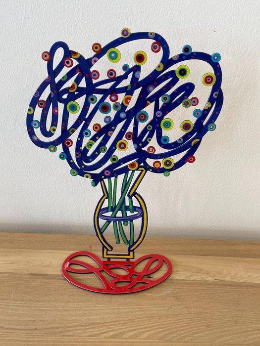 David Gerstein (1944) - Sculpture, Blue Bouquet - 28 cm - -, Antiek en Kunst, Antiek | Overige Antiek