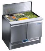 Afinox Saladette werkbank SRE 602 | 2 deurs | Geheel RVS |, Zakelijke goederen, Verzenden, Nieuw in verpakking