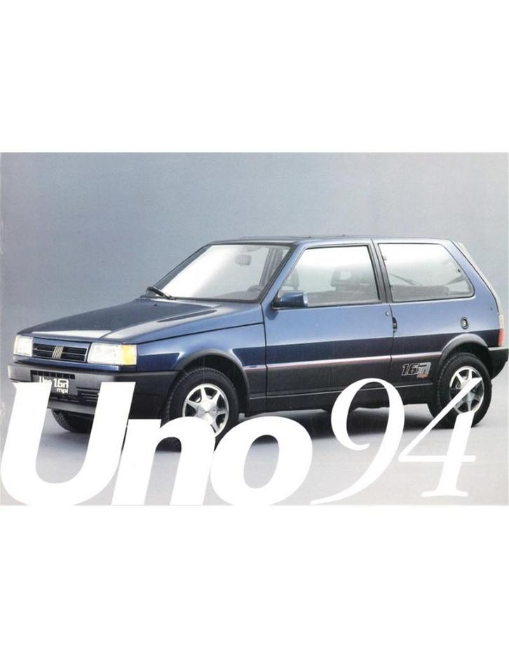 1994 FIAT UNO BROCHURE PORTUGEES, Boeken, Auto's | Folders en Tijdschriften