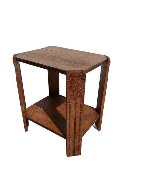 Bijzettafel - Hout, Antiek en Kunst, Kunst | Designobjecten