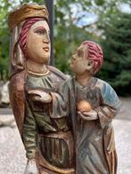 Beeld - Madonna met Kind - 46 cm - Ontwerp - Hout - First, Antiek en Kunst
