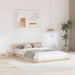 vidaXL Bedframe Bruin 120 x 200 cm Hout, Verzenden, Nieuw