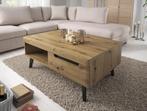 Salontafel Nebraska - Eiken - 107 cm, Verzenden, Nieuw, 50 tot 100 cm, Minder dan 50 cm