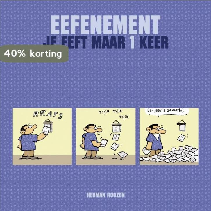 Eefenement / 1 Je eeft maar 1 keer 9789078753179, Boeken, Stripverhalen, Zo goed als nieuw, Verzenden