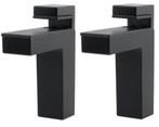 Glas/Plankdrager Angolo Maxi 8-50 mm zwart, Nieuw, Overige materialen