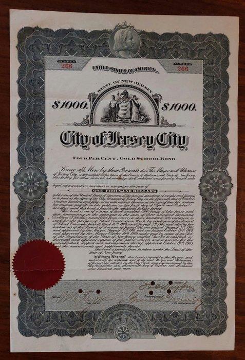 Verenigde Staten van Amerika. 1 x 1000 Dollars - 1909 State, Antiek en Kunst, Antiek | Speelgoed