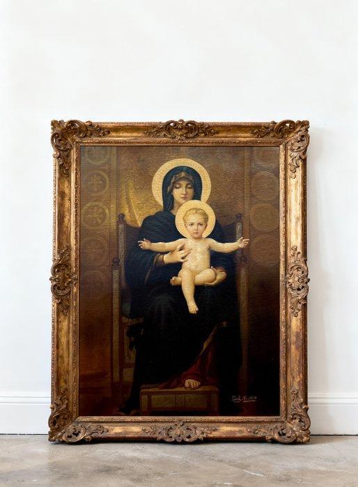 Dirk Meesters (1899-1950) - Madonna and Child, Antiek en Kunst, Kunst | Schilderijen | Klassiek