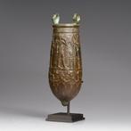 Oude Egypte, Ptolemeïsch Brons Situle de Pen-Iah - 125 mm, Antiek en Kunst