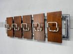 Kapstok - Hout, Staal - Vintage wand kapstok