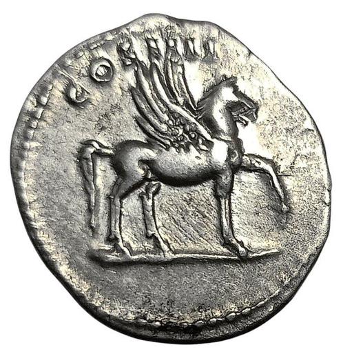 Empire romain. Domitian as Caesar. Denarius Rome 76-77 AD, Postzegels en Munten, Munten | Europa | Niet-Euromunten