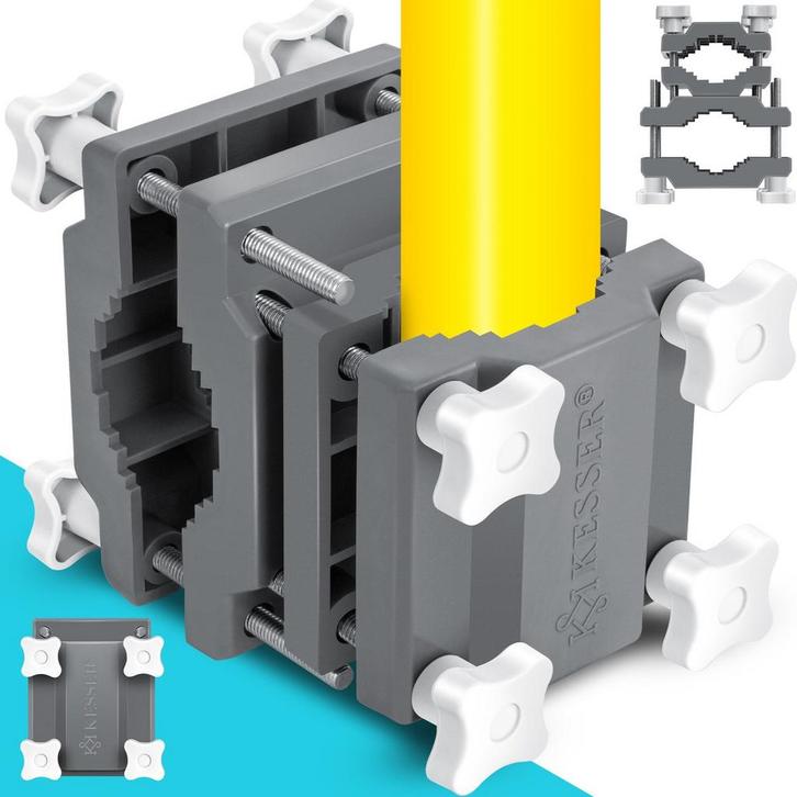 KESSER® Universele Parasolhouder - Ø38mm-Ø48mm - Lichtgrijs, Tuin en Terras, Overige Tuin en Terras, Verzenden