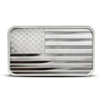 5 Troy Ounce - Zilver .999 - 5 oz SilverTowne US Flag 999