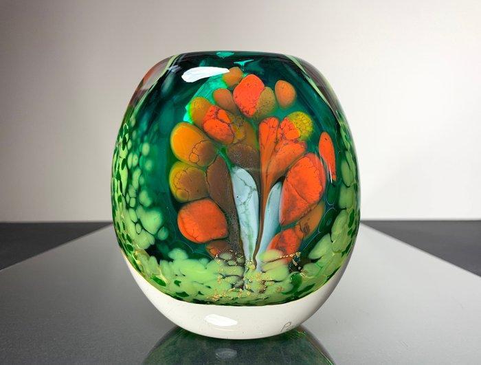 Maxence Parot - Vaas - Vaas met unieke kleuren opalines en, Antiek en Kunst, Curiosa en Brocante