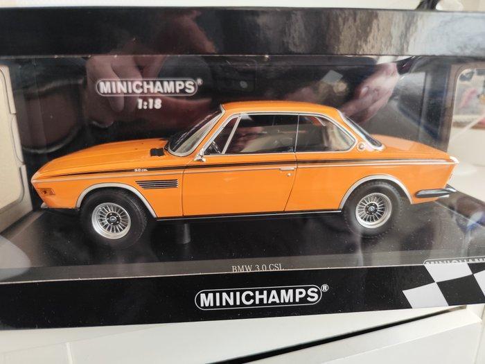Minichamps 1:18 - Modelauto - BMW 3.0 CSL, Hobby en Vrije tijd, Modelauto's | 1:5 tot 1:12