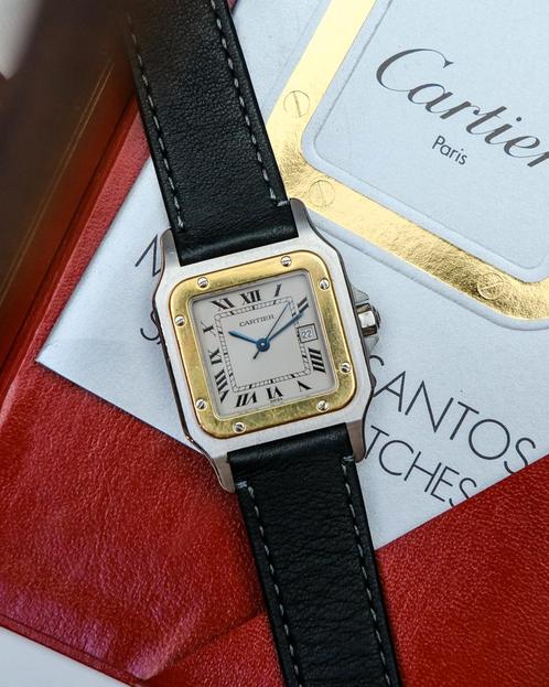 Cartier Santos Carrée 2961, Handtassen en Accessoires, Horloges | Dames, Verzenden