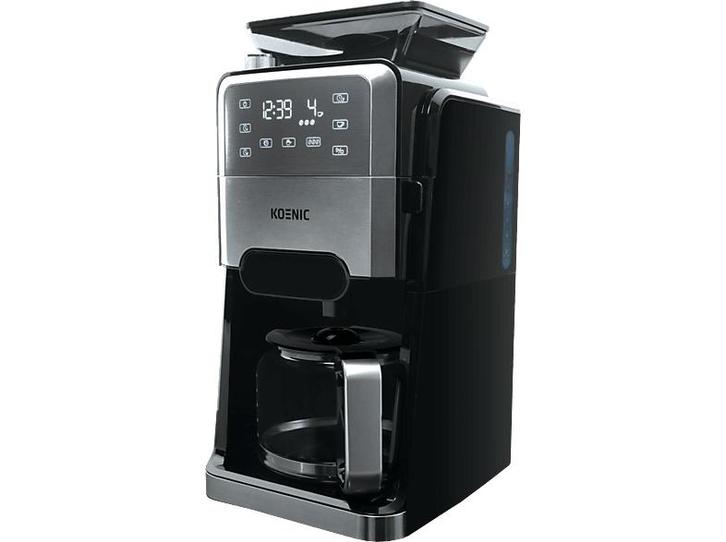 Koenic - Koffiemachine - Zwart, Elektronische apparatuur, Koffiezetapparaten, Nieuw, Verzenden