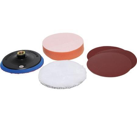 Bgs Technic Schuur en polijst set voor haakse slijper M14, Auto diversen, Autogereedschap, Verzenden