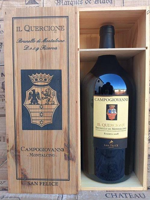 2008 Il Quercione - Brunello di Montalcino Riserva - 1, Verzamelen, Wijnen