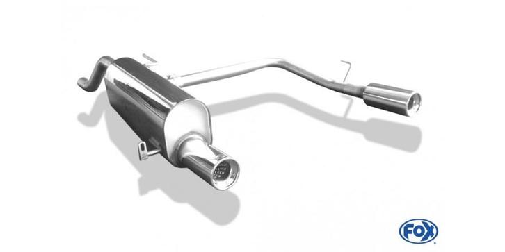 FOX Opel Corsa D - Sportheck en OPC Line einddemper uitgang, Autos : Pièces & Accessoires, Systèmes d'échappement, Envoi