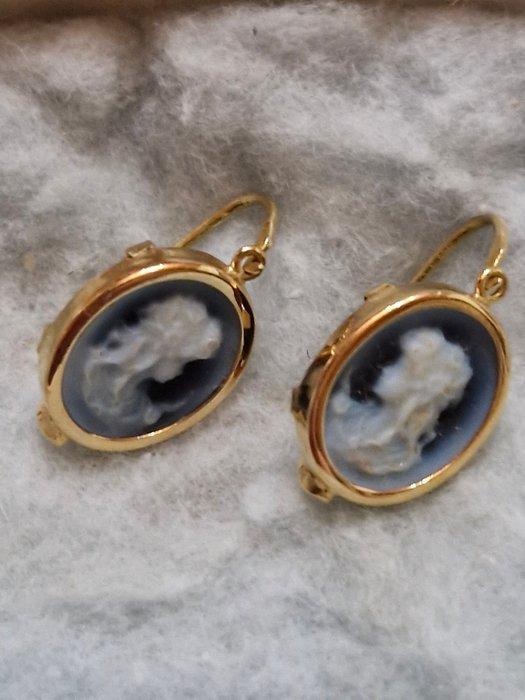 Zonder minimumprijs - Oorbellen - 18 karaat Geel goud -, Handtassen en Accessoires, Oorbellen