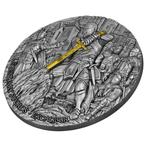 Niue. 5 Dollars 2024 Legendary Swords - Excalibur 2 Oz
