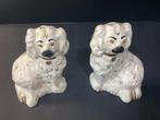 Royal Doulton - Statue, Shaffordshire dogs - 14 cm - Faïence