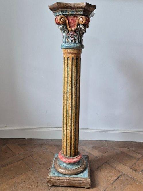 Neoklassieke stijl Kolom - Holzsäule – Antik im, Huis en Inrichting, Overige Huis en Inrichting