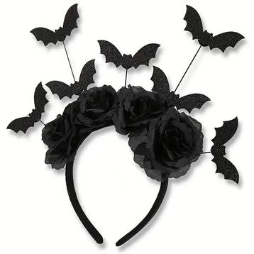 Halloween diadeem 7 x vleermuis beschikbaar voor biedingen