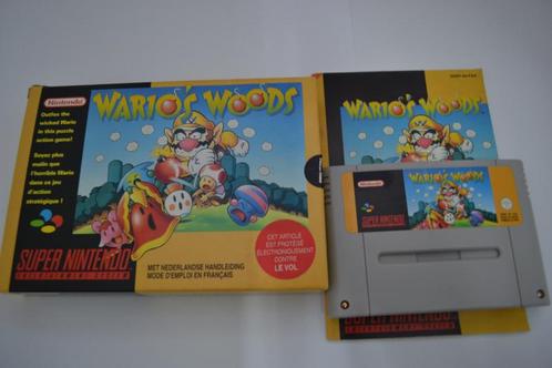 Warios Woods (SNES FAH CIB), Consoles de jeu & Jeux vidéo, Jeux | Nintendo Super NES