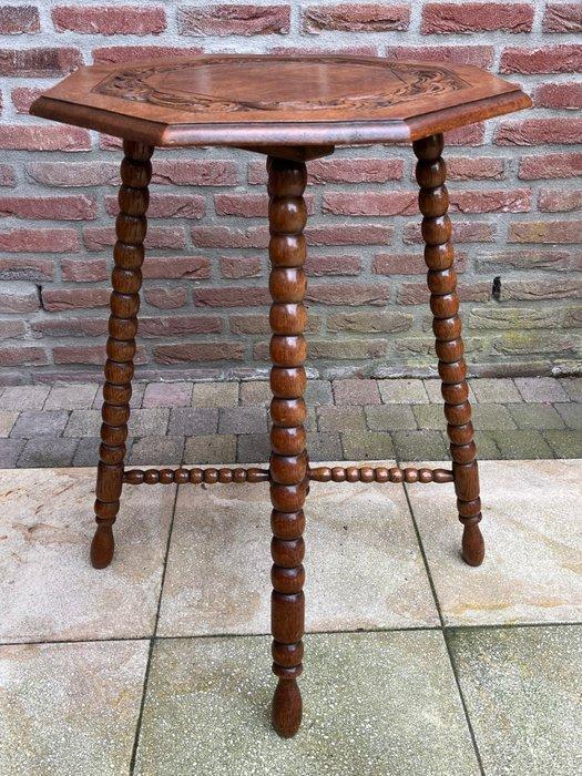 Mechelse - Bijzettafel - Eik - In Topstaat, Antiek en Kunst, Antiek | Overige Antiek