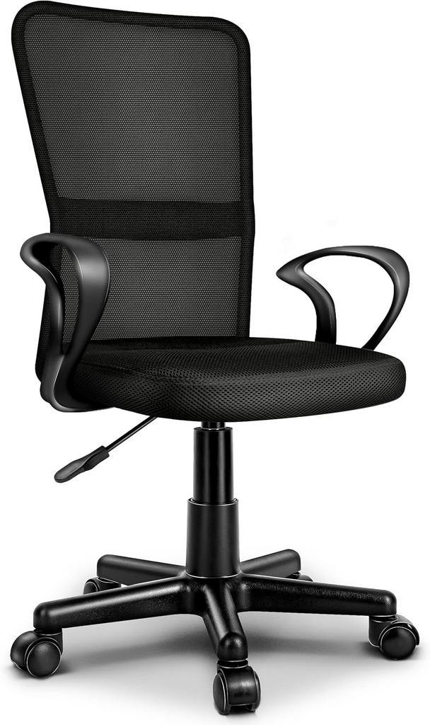 TRESKO Ergonomische Bureaustoel - Verstelbaar - Zwart, Huis en Inrichting, Overige Huis en Inrichting, Verzenden