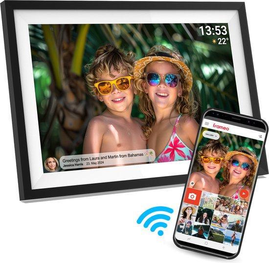 2dekans | Denver Digitale Fotolijst 10.1 inch - HD - Frameo, Audio, Tv en Foto, Foto | Digitale fotokaders, Ophalen of Verzenden